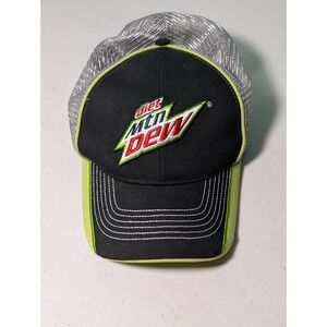 Diet MTN Dew Nascar Dale Jr Hendrix Mesh Adjustable Strapback Hat